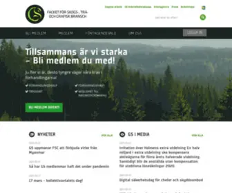 Gsfacket.se(Och grafiskt branch) Screenshot
