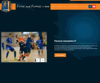 GSFgliwice.pl(Oficjalna strona Gliwickiego Stowarzyszenia Futsalu) Screenshot