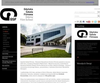GSF.pl(Gdyńska Szkoła Filmowa) Screenshot