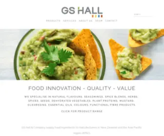 Gshall.co.nz(GS Hall & Company Limited) Screenshot