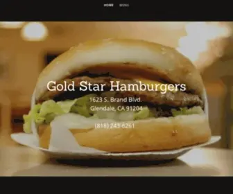 Gshamburgers.com(Burgers, Fast Food) Screenshot