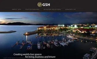 GShcorporation.com(GSH) Screenshot