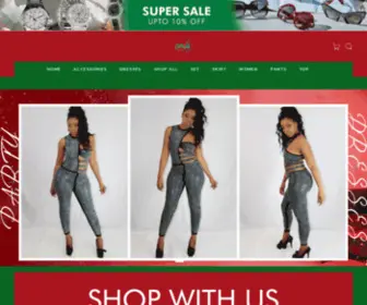 Gshineboutique.com(Online Clothing Site) Screenshot