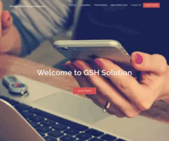 GShsolution.com(The right partner for your business) Screenshot