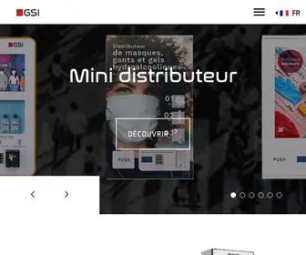 Gsi-France.fr(Société GSI) Screenshot