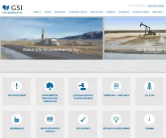 Gsi-Net.com(GSI Environmental Inc) Screenshot