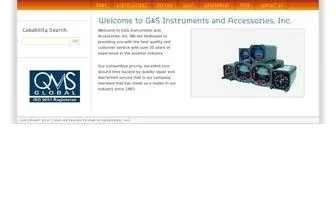 Gsinstruments.com(Instrument Company) Screenshot