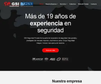 Gsiseguridad.com.mx(Inicio) Screenshot