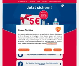 GSK-Aktion.de(Gutschein sichern) Screenshot