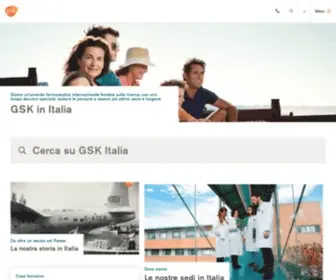GSK.it(GSK in Italia) Screenshot