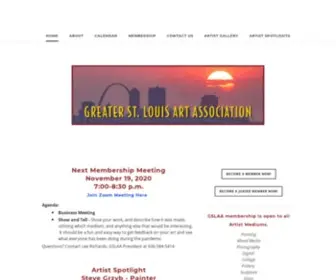 Gslaa.org(Art Association) Screenshot