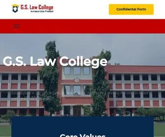 Gslaw.org.in(Law College) Screenshot