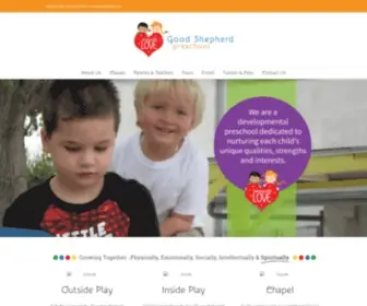 Gslearningwithlove.com(Good Shepherd Preschool) Screenshot