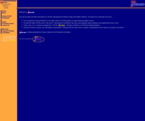 Gslib.com(Information on GSLIB) Screenshot
