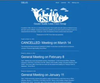 Gslug.org(GSLUG) Screenshot