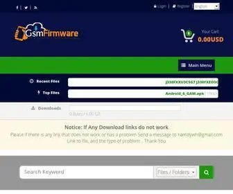 GSM-Firmware.com(GSM Firmware) Screenshot