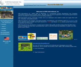 GSM-INTL.com(GSM International) Screenshot
