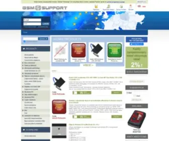 GSM-Support.pl(Serwisowe akcesoria GSM) Screenshot