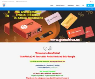 Gsmafrica.com(Gsm Africa) Screenshot