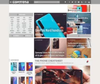 Gsmarena.ee(Mobile phone reviews) Screenshot