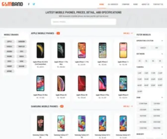 GSmband.com(Mobile phones reviews) Screenshot