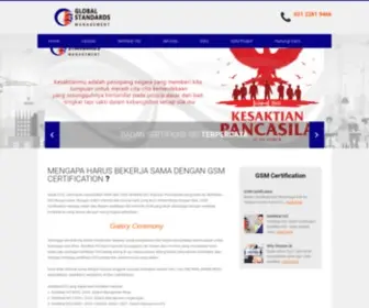 GSmcertification.com(Badan Sertifikasi ISO Terpercaya Sejak 2011) Screenshot