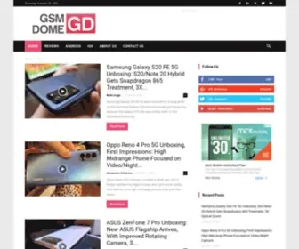 GSmdome.com(Mobile phone news and reviews) Screenshot