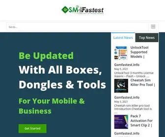 GSmfastest.info(GsmFastest Online Solution Provider for Cell Phones) Screenshot