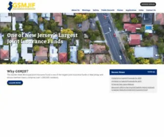 GSmjif.com(The Garden State Municipal Joint Insurance Fund) Screenshot