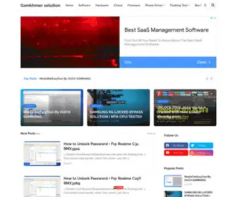 GSMKhmersolution.net(Gsmkhmer solution) Screenshot
