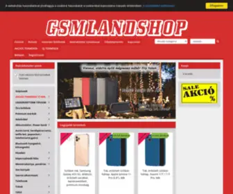 GSmlandshop.hu(Mobiltelefon tartozékok nagy választékban) Screenshot