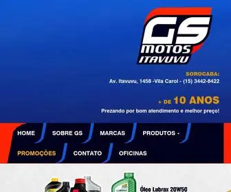 Gsmotoscapacetes.com.br(Gsmotoscapacetes) Screenshot