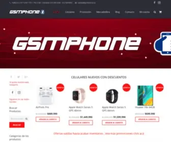 GSMphone.co(Tienda de celulares gsmphone encuentra aquí todo lo que buscas en telefonía) Screenshot