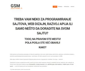 GSM.rs(Programiranje sajtova) Screenshot