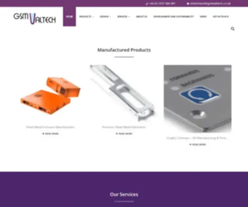 GSmvaltech.co.uk(Sheet Metal Work Suppliers & Manufacturers UK) Screenshot