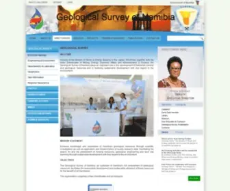 GSN.gov.na(Geological Survey of Namibia) Screenshot