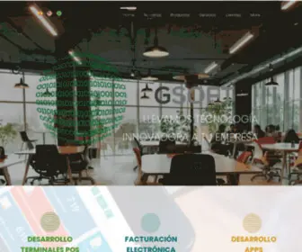 Gsoft.com.uy(Tecnología Innovadora) Screenshot