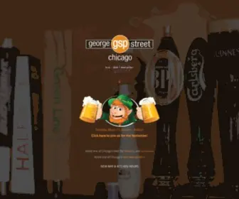 GSPchicago.com(George Street Pub) Screenshot