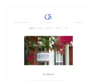 GSPclaw.com(Griffin &amp; Strong) Screenshot