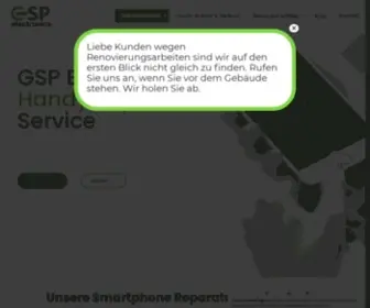 Gspelectronics.de(Handy Reparatur München) Screenshot