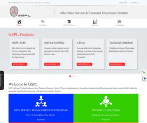 GSPL.co.in(GSPL) Screenshot