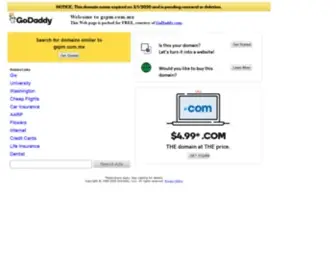 GSPM.com.mx(Global Supplier Partner Mexico) Screenshot