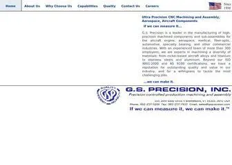 GSprecision.com(GS Precision) Screenshot