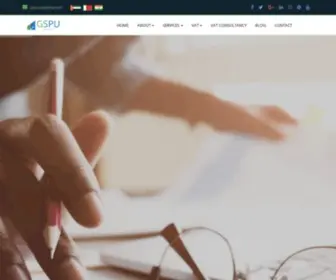 Gspuconsulting.com(GSPU-Vat Registration Service in the UAE) Screenshot