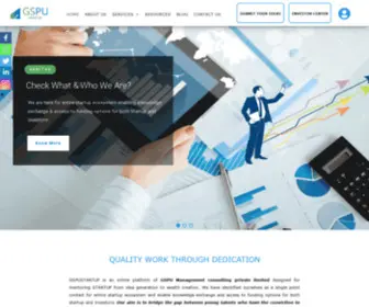 Gspustartup.com(GSPU Startup) Screenshot