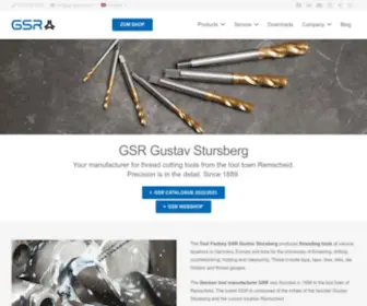 GSR-Germany.de(Gsr gustav stursberg) Screenshot