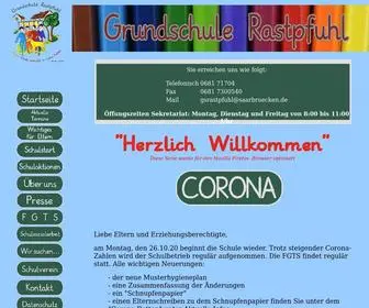 Gsrastpfuhl.de(Grundschule Rastpfuhl) Screenshot