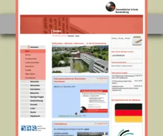 Gsravensburg.de(Gewerbliche Schule Ravensburg) Screenshot