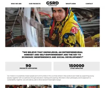 GSRdfoundation.com(GSRD Foundation) Screenshot