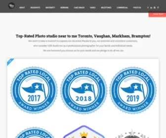 GSRstudio.ca(Top-rated photo studio near me Toronto Vaughan Markham) Screenshot